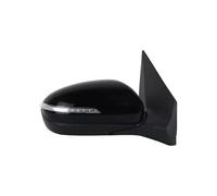 Espejo Retrovisor Externo Conjunto De Espejo Retrovisor Para Automóvil Plegable Con Intermitente Y Lente Calefactora Ajustable, 1 Unidad, Para Hyundai I20 2016 2017(Right Black,5 Wire)