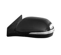 Espejo Retrovisor Externo Para Hyundai Para Grand Para Santa Para Fe Para XL Espejo Retrovisor Coche Espejos Eléctricos Plegables Lente La Lámpara Dirección Calefacción(A 10Pin L Black)
