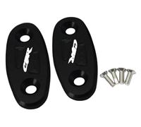 Espejo retrovisor for motocicleta, cubierta decorativa for asiento, Base de espejo, piezas de tapa de orificio for CBR650R CBR650F CBR500R CBR300R CBR250R(Black)