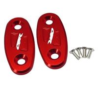 Espejo retrovisor for motocicleta, cubierta decorativa for asiento, Base de espejo, piezas de tapa de orificio for CBR650R CBR650F CBR500R CBR300R CBR250R(Red)