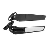 Espejo Retrovisor Giratorio Ajustable para Motocicleta Repuesto para Ninja 250 300 H2 Y H4 Espejo de Manillar(002)