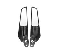 Espejo Retrovisor Giratorio Con Forma Ala Viento Modificado Motocicleta Para CBR650R F CBR1000RR CBR600RR CBR 250R 500R Bekuyu(200mm)