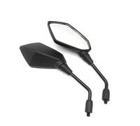 Espejo Retrovisor Giratorio De 360° para Motocicleta para para CB1000 para CB500 para CB650 para CB750 para CB900 para CB500X CM500 Espejo Reflector(Negro 2)