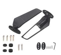 Espejo retrovisor Giratorio de ala de Viento para Motocicleta para CBR650R F CBR1000RR CBR600RR CBR 250R 300R 400RR 500R Espejos Laterales de Motocicleta(Big Mirror Add)