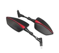 Espejo retrovisor Giratorio para Motocicleta Espejo Retrovisor para Motocicleta, Espejo Lateral para Manillar, Apto para Motocicleta, Scooter, Bicicleta, Extremo Trasero del Manillar.(NO L Titanium)