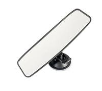 Espejo Retrovisor Interior Espejo Retrovisor Universal Voor Coche Con Ventosa Accesorios Decoración Interior 200 X 60/240 X 65mm(240x65mm White)