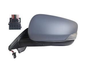 Espejo retrovisor izquierdo, cebador eléctrico plegable para indicador ancho Kangoo de 21 a 9 pines