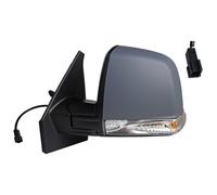 Espejo retrovisor izquierdo cebador mecánico flecha para doblo 2015- doble vidrio 2 pines