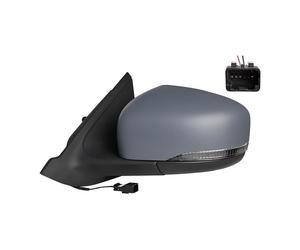 Espejo retrovisor izquierdo eléctrico para Dacia Spring 2021 - Intermitente, tapa, 5 pines