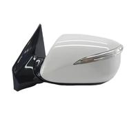 Espejo Retrovisor Izquierdo Eléctrico Para Hyundai Para Santa Fe Para Santafe Para IX45 2014 2015 2016 8 10 14PIN Conjunto Espejo Retrovisor Lateral Automóvil Con Luz Giro LED(10pin left white)