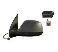 Espejo retrovisor izquierdo elett term negro para vw amarok 2013- sistema de radio 5 + 1 pin