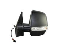 Espejo retrovisor izquierdo mecánico flecha negra para doblo 2010- doble vidrio cargo