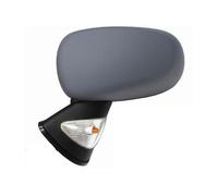 Espejo retrovisor izquierdo mecánico, intermitente para renault modus 2004 a 2008 blanco