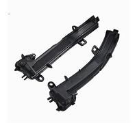 Espejo retrovisor Izquierdo y Derecho para Coche,luz LED Intermitente dinámica,Compatible con BMW Serie 1,2,3 y 4 X1 I3 M2 F87 (Amarillo)