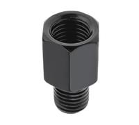 Espejo Retrovisor Lateral 2 Uds Universal M8 M10 8mm 10mm Adaptador De Espejo De Metal De Acero Negro Perno Retrovisor De Motocicleta Espejos Laterales(2X M10MM10(LL))