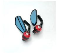 Espejo retrovisor lateral antideslumbrante HD for manillar de motocicleta, color negro, for scooters, vehículos todo terreno, bicicletas y motocicletas Espejos Moto(N)