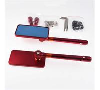 Espejo Retrovisor Lateral CNC Para Motocicleta Para Aprilia Tuono/Mana/Dorsoduro/Shiver/Pegaso/SXV/Scarabeo/Sportcity / SR50R(Rojo)