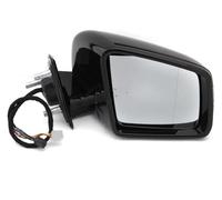 espejo retrovisor lateral coche Para Benz Para W164 X164 2005-2011 Punto Ciego Retrovisor Eléctrico Puerta Lateral Con Conjunto De Luces Espejos Laterales Completos(Right no blind spot)