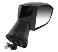 espejo retrovisor lateral coche Para ECOSPORT 2011-2017 Lente ESC Unidad Ala Puerta Negra Brillante Conjunto Espejo Retrovisor Lateral 5 Cables(1pc right)