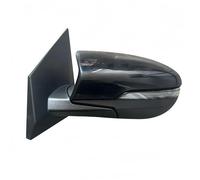 Espejo Retrovisor Lateral Con Intermitente Y Cable De 5/8" Para Hyundai I20 MK3 BC BI 2020-2024 BLNETU(8pin left black)