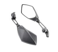 Espejo Retrovisor Lateral Convexo Universal De Fibra De Carbono Para Motocicleta Para Bajaj Para Pulsar NS200 (8/10 Mm)