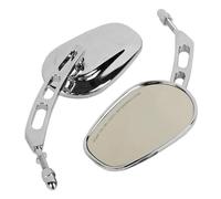 Espejo Retrovisor Lateral De 8 Mm Para H&arley Road King Touring XL 883 Sportster Fatboy(Chrome)