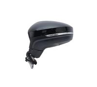 Espejo Retrovisor Lateral De 8 Pines Negro Doble Conector Con Detector De Punto Ciego Para VW Para Tiguan 2018-2023 BLNETU(1pc left)