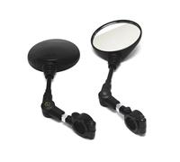 Espejo Retrovisor Lateral Espejo Retrovisor Universal para Manillar De Motocicleta Y Scooter Plegable Redondo Base Lateral Accesorios Modificados. Espejos Laterales