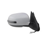 Espejo Retrovisor Lateral For Mitsubishi For Outlander 2014 2015 2016 2017 2018 2019 9 Pins Car Rearview Assembly Side Mirror Power Heated Turn Signal(BLANCO,bien)