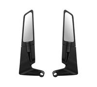 Espejo Retrovisor Lateral For Motocicleta, Compatible Con Ducati, Monster 1200, 1200S, 1200R, 1100, 1000, 950, 937 Y 900. Kit De Espejos Retrovisores Stealth Winglets.(Black)