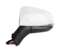 Espejo Retrovisor Lateral For Toyota For Rav4 For Rav 4 2019 2020 2021 2022 Electric Side Rearview Mirror Car Turn Signal Light Lamp Cover Heated Glass(Izquierda)