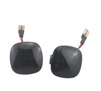 Espejo Retrovisor Lateral Intermitentes Luz Para Fabia Para Octavia Mk1 Mk2 Para Roomster Para Rapid NH3 2X Señales De Giro Dinámicas Indicador Lateral Lámpara Accesorios Coche(Dynamic Black Type)