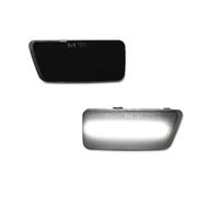 Espejo Retrovisor Lateral Intermitentes Luz Para Ford Para Bronco Para Sport Para CX430 2021+ Luz Posición Lateral LED Parachoques Delantero Guardabarros Luces Bengala Estilo Coche(2pc Front white)