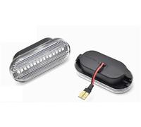 Espejo Retrovisor Lateral Intermitentes Luz Para Ford Para Fiesta 2001 2002 2003 2004-2007 2008 2009 2010 2 Piezas Señales Giro Dinámicas Indicador Lateral Accesorios Coche(Dynamic Crystal)