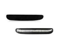 Espejo Retrovisor Lateral Intermitentes Luz Para Ford Para Mustang 1994-1998 Reflectores Laterales LED Parachoques Trasero De Luces Posición 12 V(Smoked Lens White)