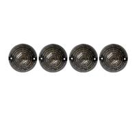 Espejo Retrovisor Lateral Intermitentes Luz Para Land Para Rover Para 1 2 2A 3 Series 1950-1979 Para Defender Para 90 Para 110 1983-2016 Luz Indicadora De Señal Giro(Smoked Lens)
