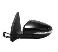 Espejo Retrovisor Lateral Izquierdo Y Derecho Con Calefacción Plegable E Intermitente 5KD857501 5KD857502 Para VW Para Golf 6 MK6 2009-2012 Espejo Retrovisor Exterior Completo(Left Black)