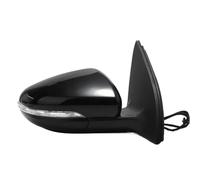 Espejo Retrovisor Lateral Izquierdo Y Derecho Con Calefacción Plegable E Intermitente 5KD857501 5KD857502 Para VW Para Golf 6 MK6 2009-2012 Espejo Retrovisor Exterior Completo(Right Black)