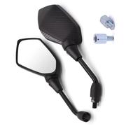 Espejo Retrovisor Lateral Motocicleta para Suzuki V-Strom 650 1000 DL650 DL1000 DL250 GSR750 GSR 750 GSR250 Espejos Laterales de Motocicleta(Carbon Fiber)