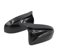 Espejo Retrovisor Lateral para B&MW para X5 E70 para X6 E71 2007-2013 Wing Rear View Mirror Cap Exterior Door Housing Shell Trim Carbon(Carbon Look)