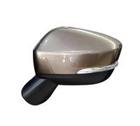 Espejo Retrovisor Lateral Para Mitsubishi Para Eclipse Para Cross 2018-2019 Con Intermitentes Y Ajuste Eléctrico De Lente. Espejos Exteriores para Automóviles(Titanio Izquierdo)