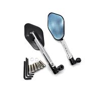 Espejo Retrovisor Lateral Para Motocicleta Para Benelli TNT TRE BX espejos laterales de motocicleta(Plata)