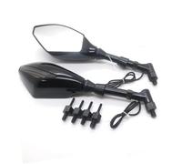 Espejo Retrovisor Lateral para Motocicleta, Señal De Giro Flecha Negra, para Bicicletas Calle, Scooters Cruiser para Ducati Monster 600 750 900 S4r S2r