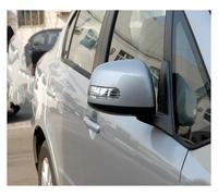 Espejo Retrovisor Lateral Para Puerta Coche, Plegable, Manual, Para Suzuki SX4 2008-2012 2013 2014 2015 2016 Espejo Retrovisor Completo(Silver-RH)