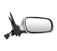 Espejo Retrovisor Lateral Para VW Para Golf Para MK4 1997-2007 Espejo Ala Plegable Manual Climatizado Gris Plateado 5 Pines Montaje Puerta Lateral(bien)