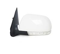 Espejo retrovisor Lateral Plegable de 8 Pines para Hyundai Santa Fe 2.4L 2.7L 2007 2008 2009 2010 2011 2012 con lámpara para Puerta Espejo retrovisor Lateral eléctrico