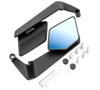 Espejo Retrovisor Lateral Plegable para Motocicleta para para CB750, con Rotación Ajustable Y De Marcha Atrás Espejo Reflector(Color 1)