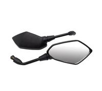 Espejo Retrovisor Lateral Universal 10 Mm En El Sentido De Las Agujas del Reloj Negro Motocicleta Espejo Bicicleta Espejos Laterales Accesorios Espejos Laterales(10MM Mirror)
