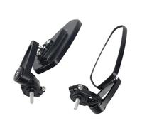 Espejo Retrovisor Manillar Motocicleta Con Rotación Izquierda Y Derecha Para YAMAHA FZ09 Para MT-09 SP 2021-2023 Para MT09 MT09SP 2024 Bekuyu(Black 2021-2023)