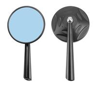 Espejo Retrovisor Manillar Motocicleta para Universal 22 Mm Ciclomotores Espejo Motocicleta Manillar Extremo Montaje Accesorios Retrovisor